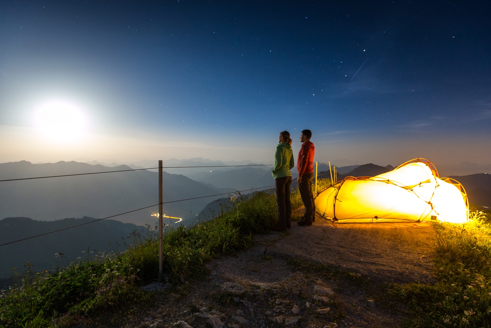 Campings auf der "Grand Tour"
