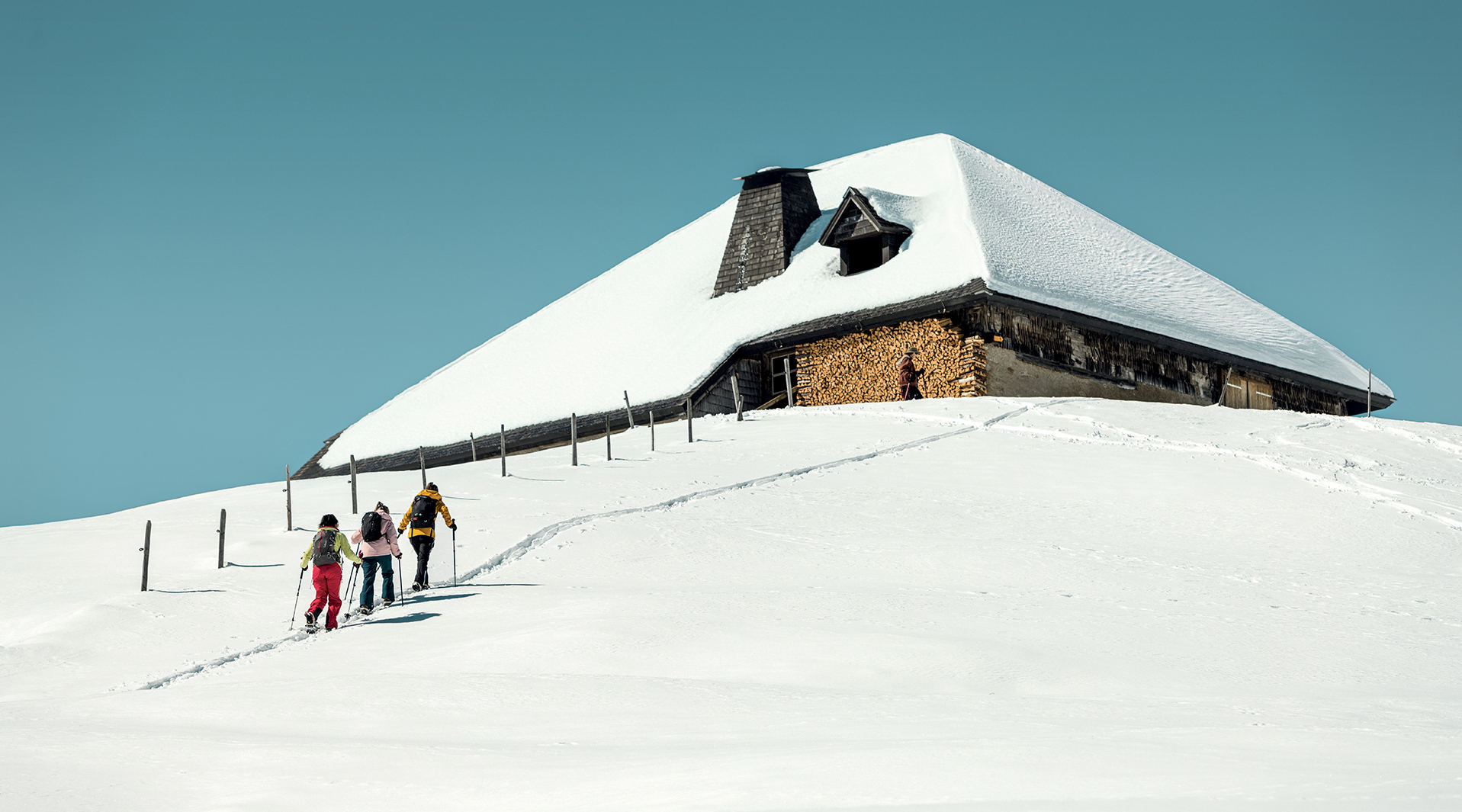 Snowshoeing